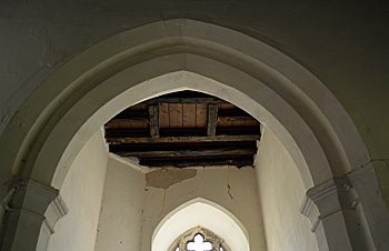 West tower arch July 2015